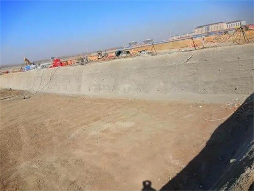 白水高铁桩基础建设
